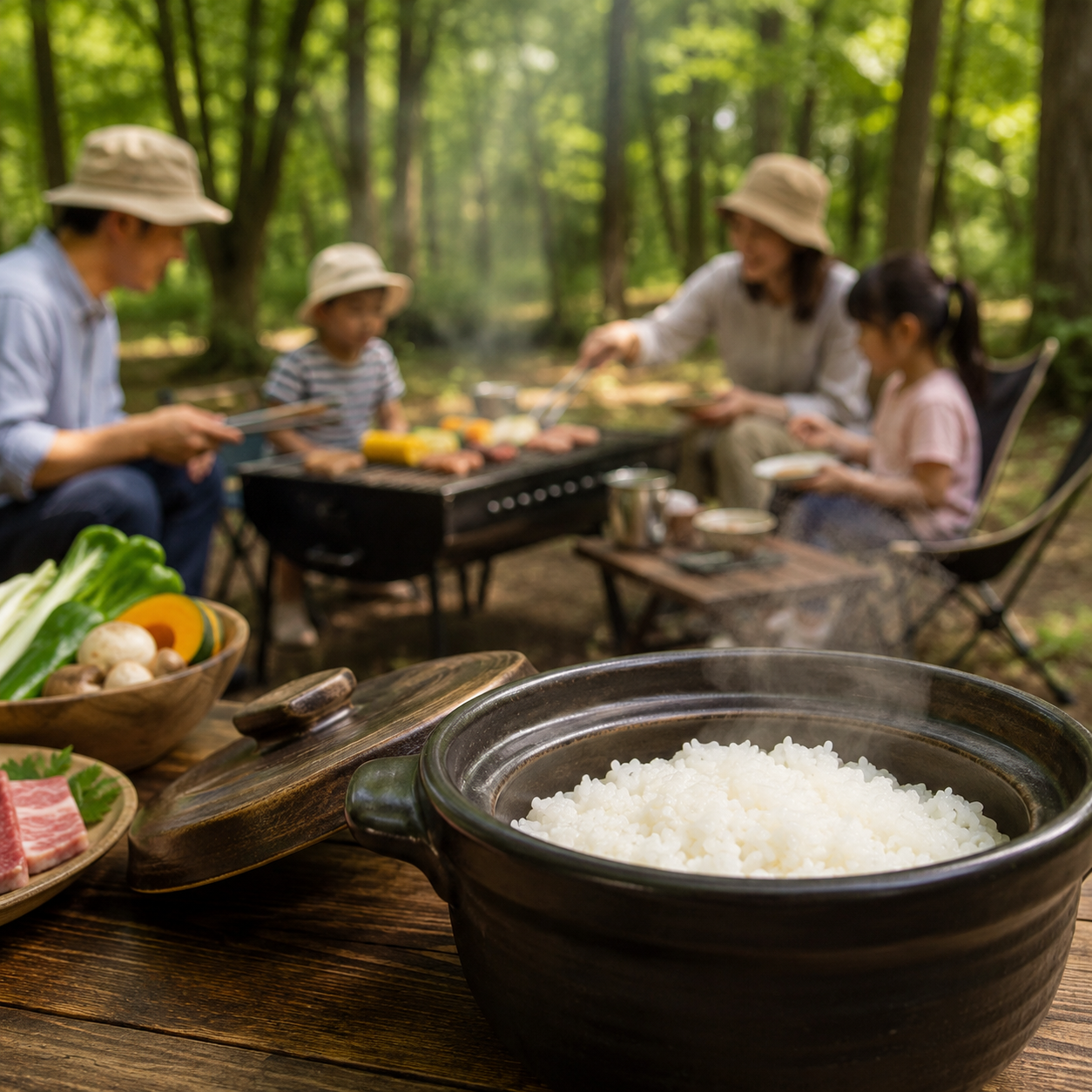 土鍋ご飯